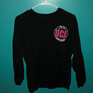 Long sleeve cheerleading shirt